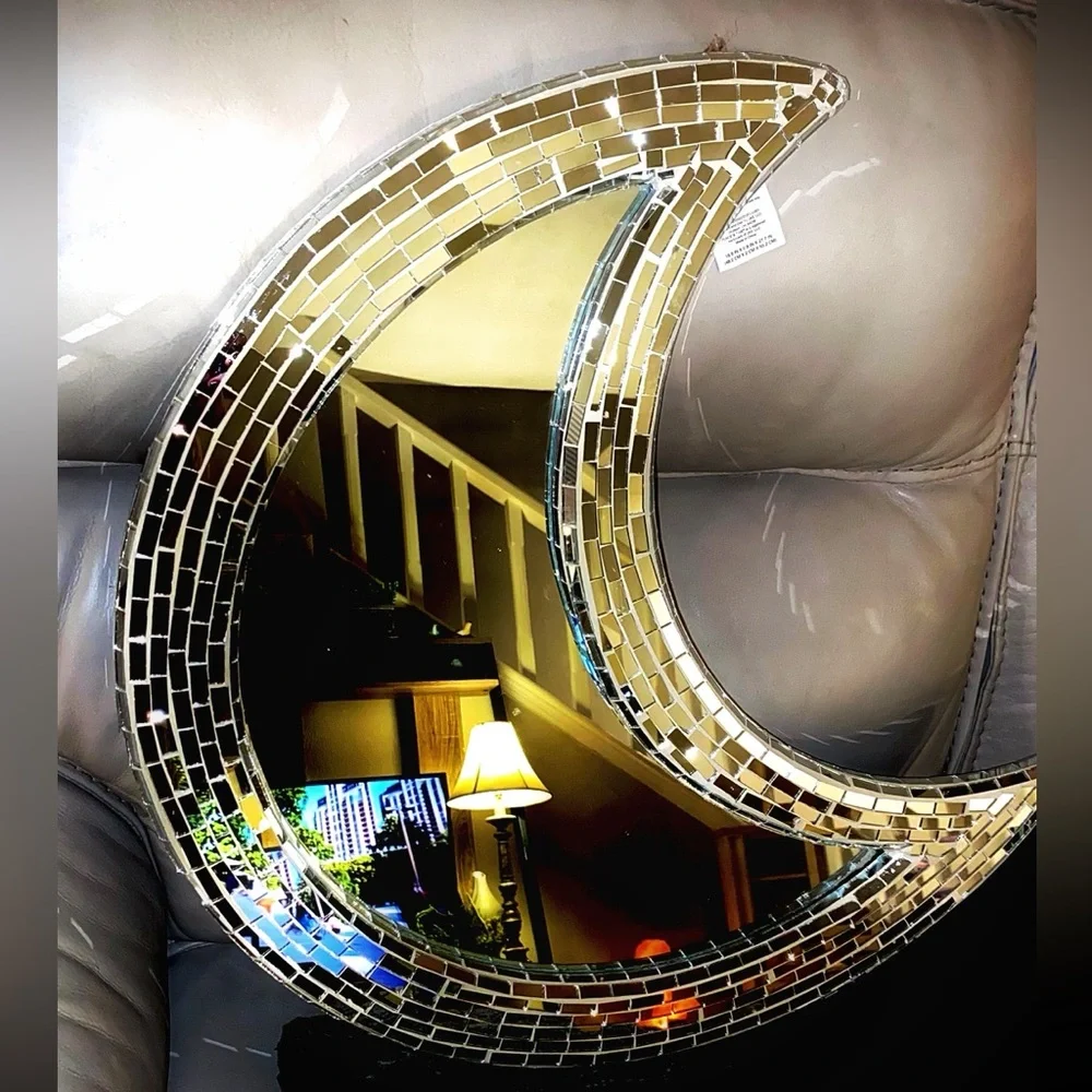Mosaic Moon Mirror